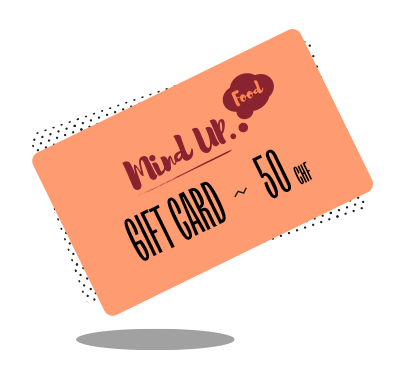 Mind Up Food Gift Card - 50 CHF