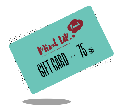 Mind Up Food Gift Card - 75 CHF